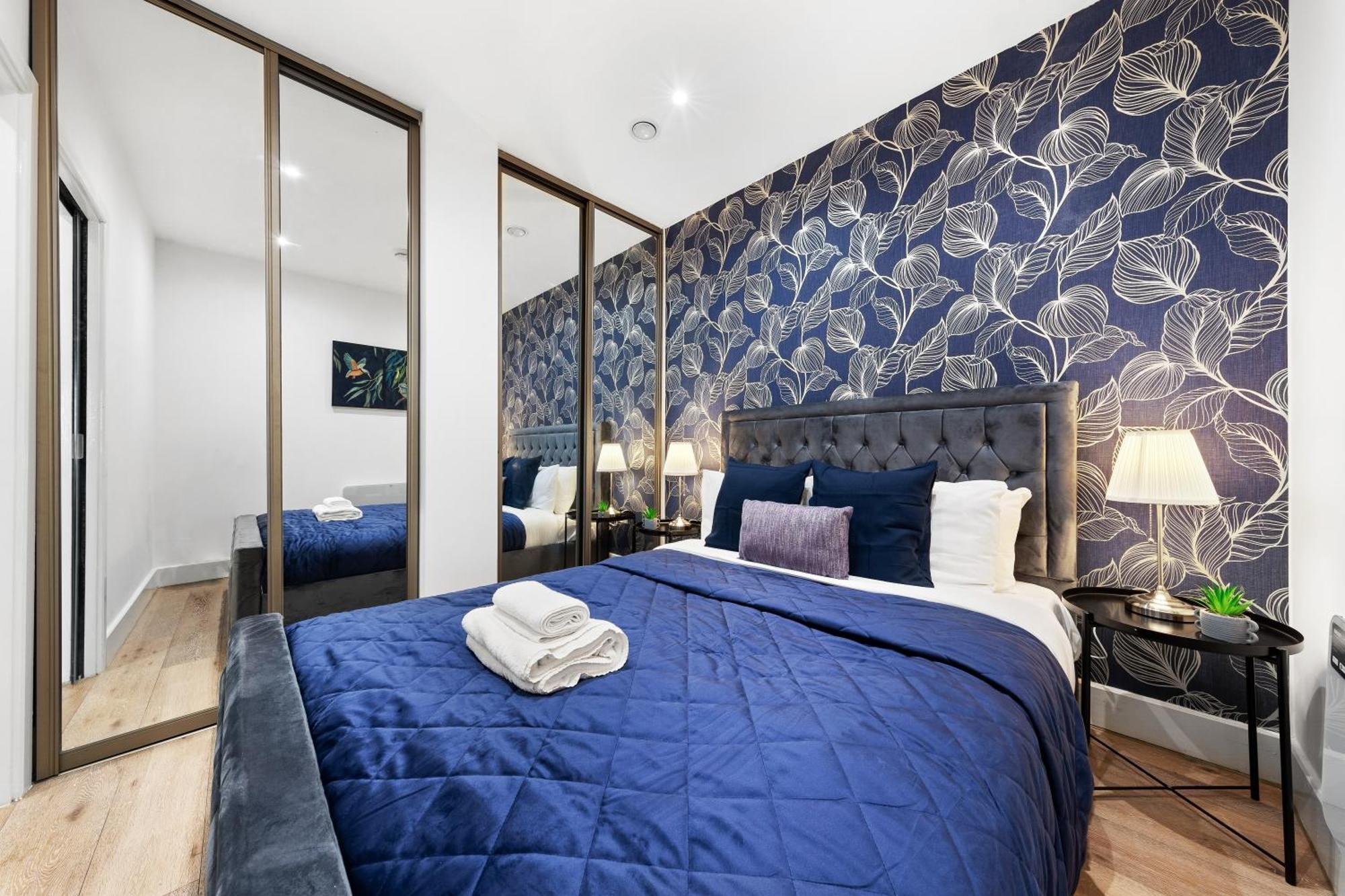 Modern One Bedroom Flat - Sleeps 5 -Near Heathrow - London Ub3 Eksteriør billede