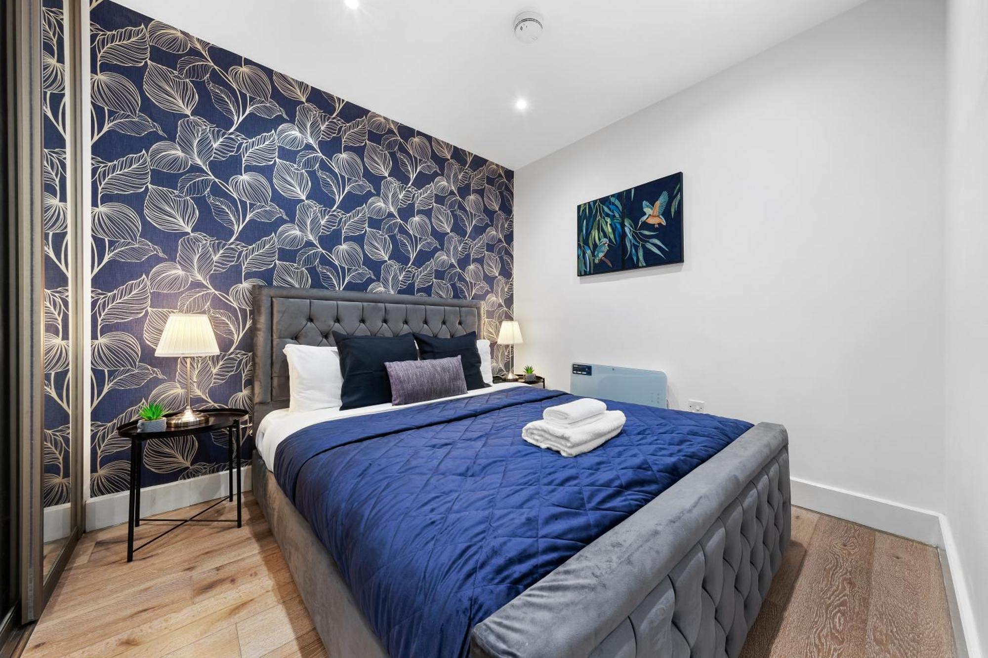 Modern One Bedroom Flat - Sleeps 5 -Near Heathrow - London Ub3 Eksteriør billede